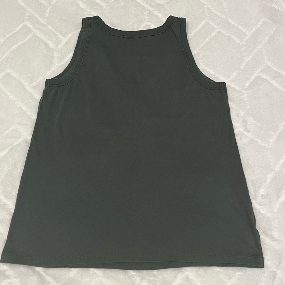 LOFT Cache green sleeve top Slightly used - worn 2x Great Shape - Size M - Picture 8 of 8